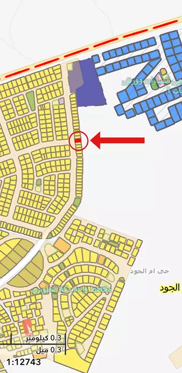 أرض تجارية للبيع في حي ام الجود مكة