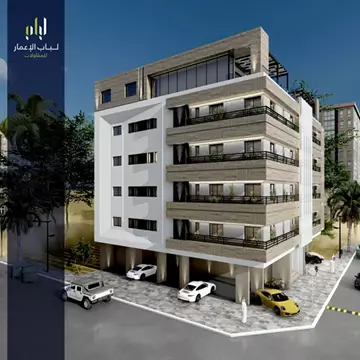 شقة 4 غرف للبيع بحي الروضة امامية بمدخلين جديدة 