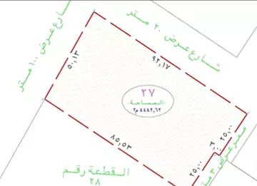 أرض تجاري للبيع في حي أحد في جنوب الرياض