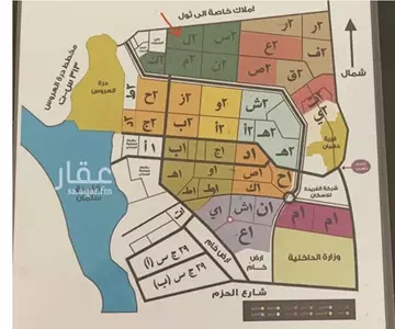أرض سكني للبيع في حي بلدة ذهبان في جدة
