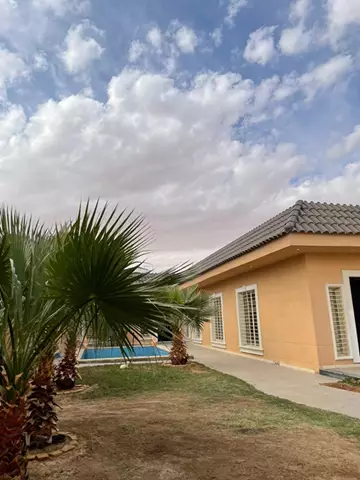 استراحه فاخره للايجار بمخطط الخير