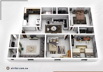 شقة سكني للبيع في حي النعيم في جدة