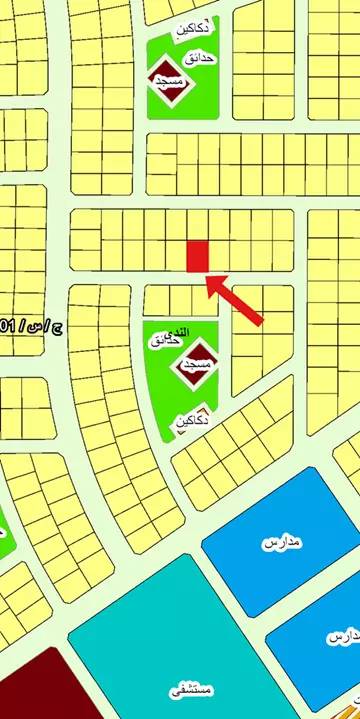 أرض سكني للبيع في حي الندى في جدة