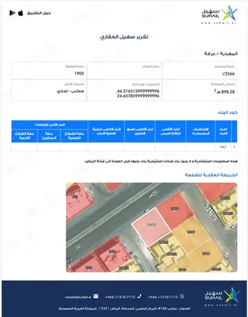 أرض سكني للإيجار في حي المهدية في غرب الرياض