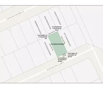 أرض سكني للبيع في حي النرجس في شمال الرياض