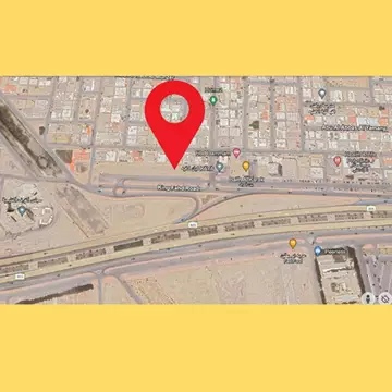 ارض تجارية استثمارية على طريق الملك فهد