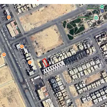 للبيع أرض سكنية مساحة: 360م شارع عرض 25 في حي النرجس مخطط الاجيال 