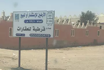 أرضين تجاريه شارع ٦٠ طريق الرياض حي غرناطة في حفر الباطن