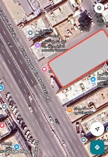 أرض تجاري سكني للبيع في حي غرناطة في الدمام