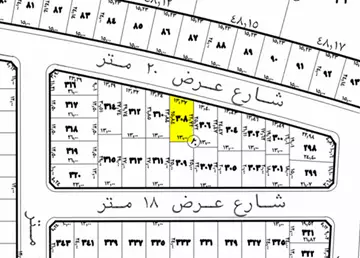 أرض للبيع في حي الجنادرية في شرق الرياض