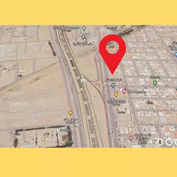للبيع ارض تجارية استثمارية على طريق الملك فهد