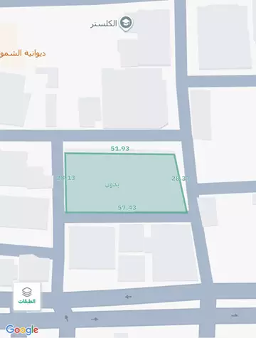 أرض سكني للبيع في حي الفرقان في شمال مكة