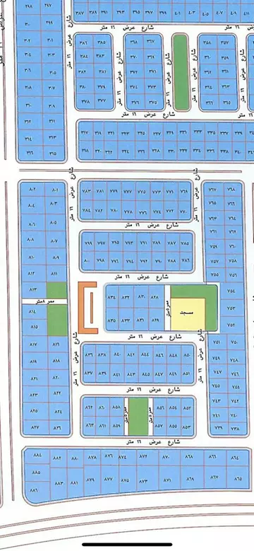 أرض سكني للبيع في حي أبحر الشمالية في جدة